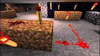 Minecraft: Combination Lock With trap (RE-UP IN HD)