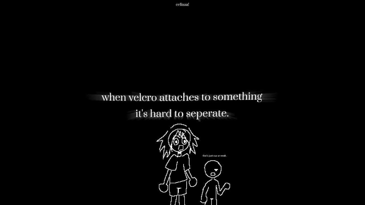 this isn't about velcro.