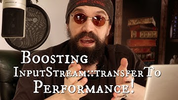 Boosting InputStream::transferTo Performance | The Two Minutes Tuesday 025 | Java Inside