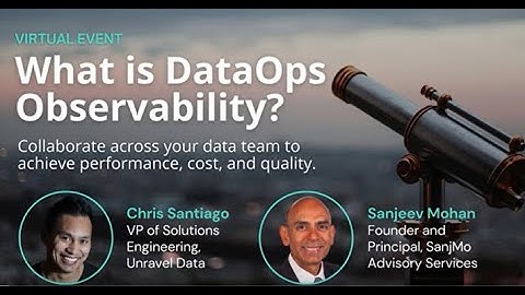 What is DataOps Observability?