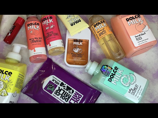 🧴||АСМР 2 ЧАСТЬ ТАППИНГ ПО КОСМЕТИКИ ОТ DOLKE MILK||🧴