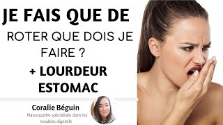 Je Fais Que De Roter Poids Sur Lestomac Que Faire 2 Plantes ? Coralie Béguin Naturopathe