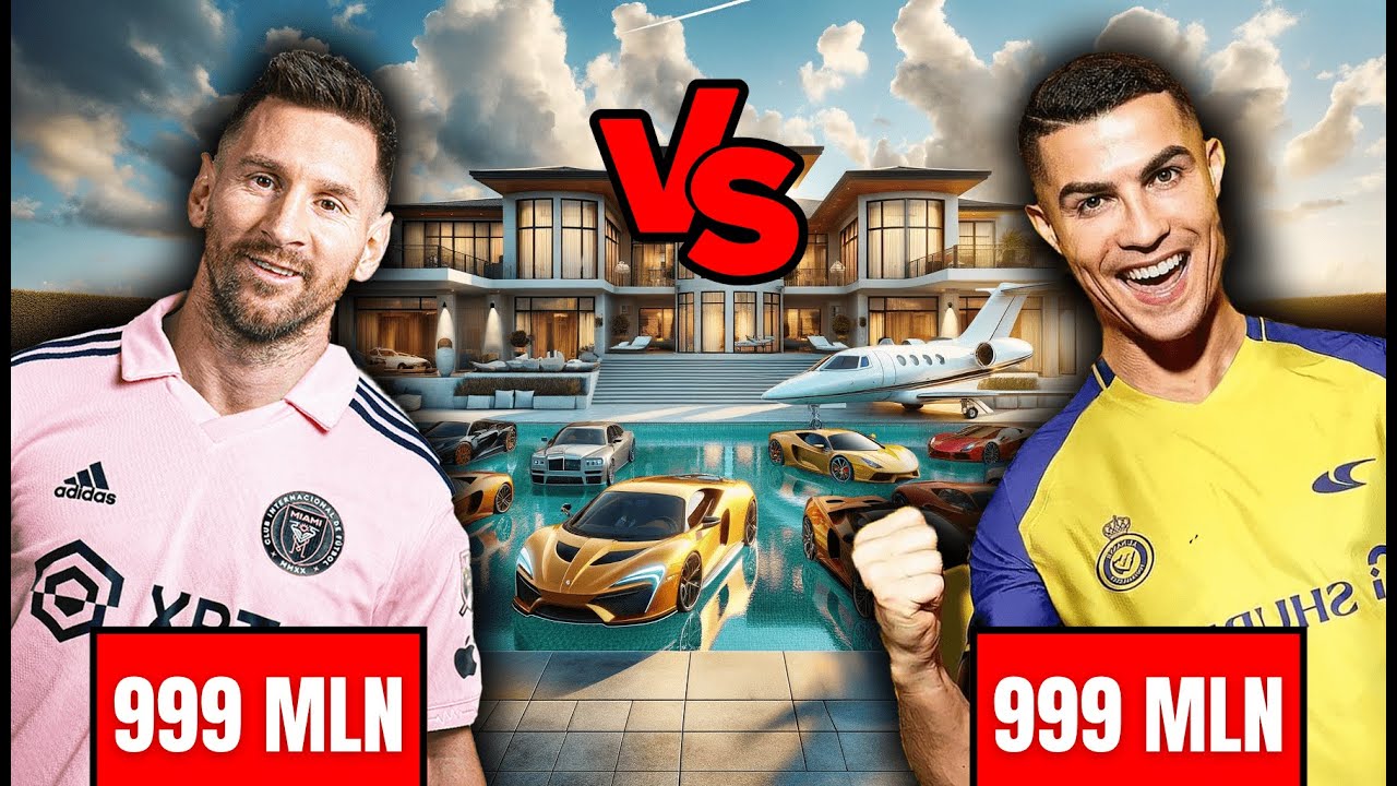 KTÓRY JEST BOGATSZY? (MESSI, RONALDO)