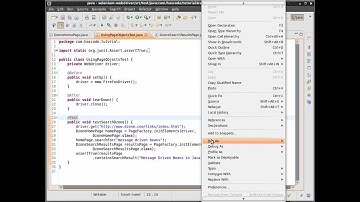 hasCode.com: Selenium Tests using WebDriver and PageObjects