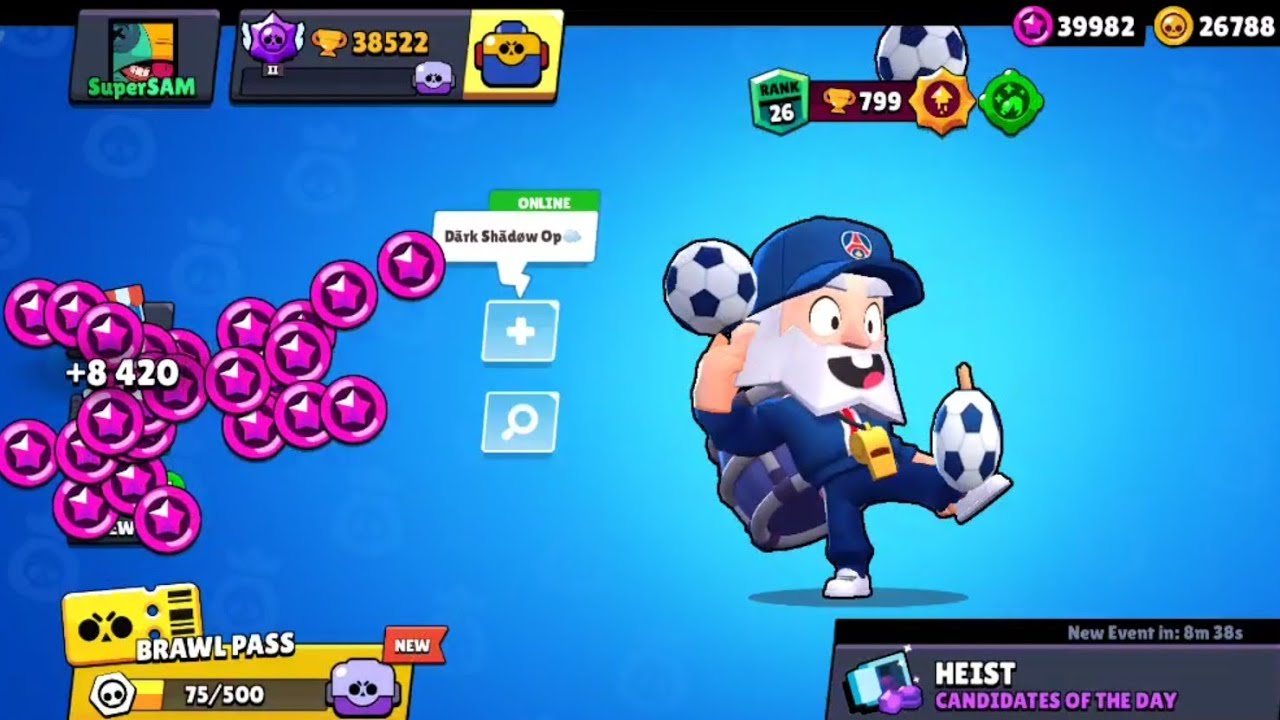 39k Trophies Season End Rewards!  BrawlStars
