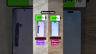 Xiaomi 14 Ultra vs iPhone 15 Plus battery test
