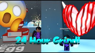 ☘️ I HATCHED THE NEW 🍭 CANDYCANE EGG FOR 24 HOURS WITH MAX LUCK ( WOW ) | Bubble Gum Simulator