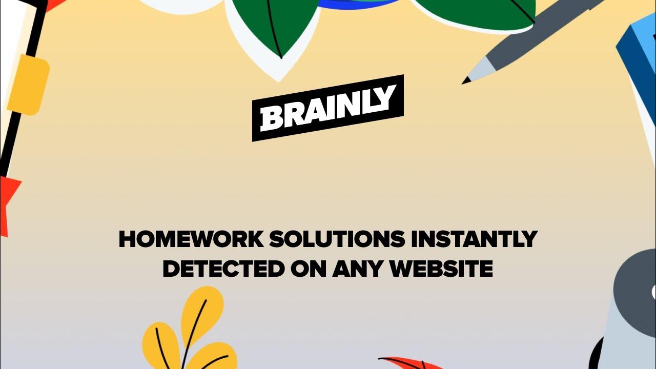 brainly homework help extension