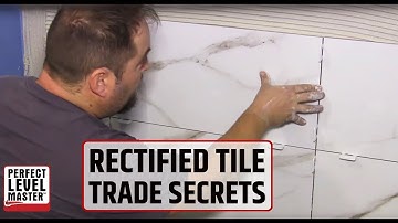 Trade secrets: sharp edges tile installation using T-Lock™ System  | Perfect Level Master