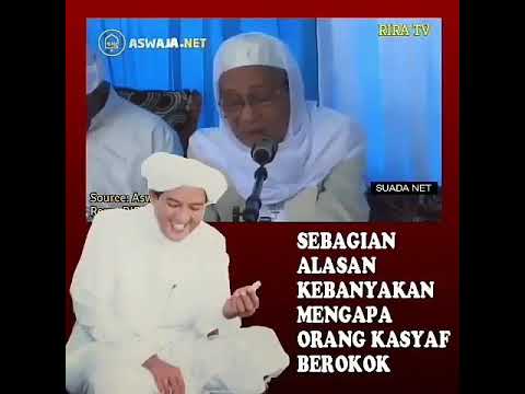 Orang Kasyaf Berokok