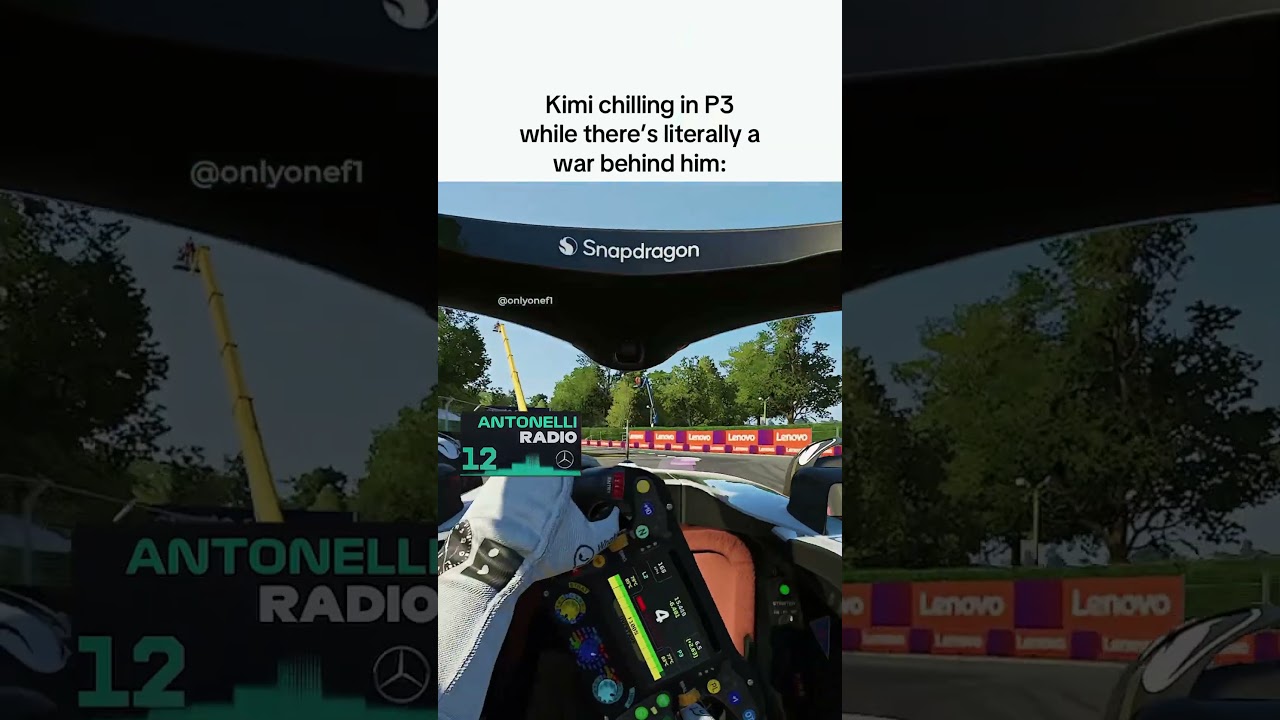Кими Антонелли впервые в карьере поднялся на подиум в Формуле-1! ❤️🔥