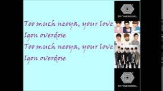 EXO overdose lyrics