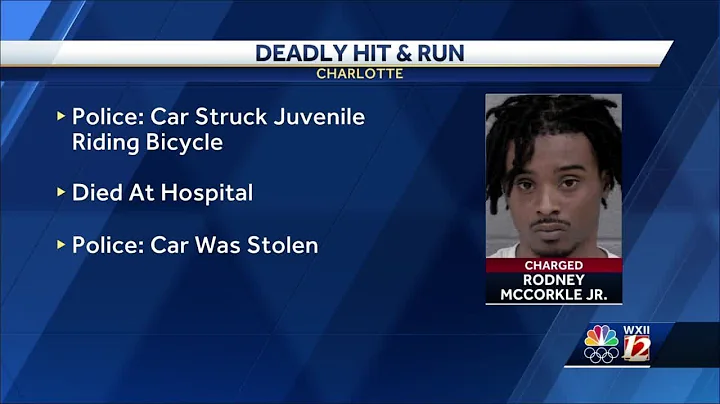 Charlotte man charged in fatal hit-and-run of juve...