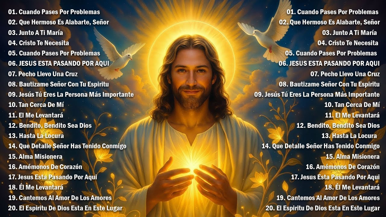 ALABANZAS CATÓLICAS QUE ALIVIAN EL ESTRÉS Y LA ANSIEDAD 🙏🏻🙏🏻TOP 100 MÚSICA CATÓLICA 2025