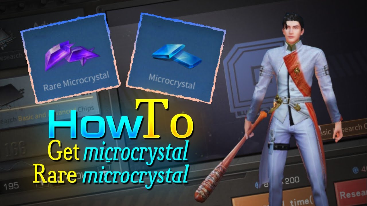 How To Get Microcrystal And Rare Microcrystal In LifeAfter | Hindi Video With AvnCaptain