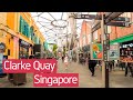 [4K] 🇸🇬 Singapore City Walking Tour at Clarke Quay | Singapore 2021