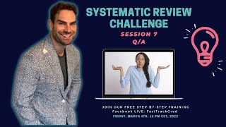 Systematic Review Challenge Week 7: Q/a screenshot 5