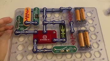 Snap Circuits Mega: Color Strobe Light