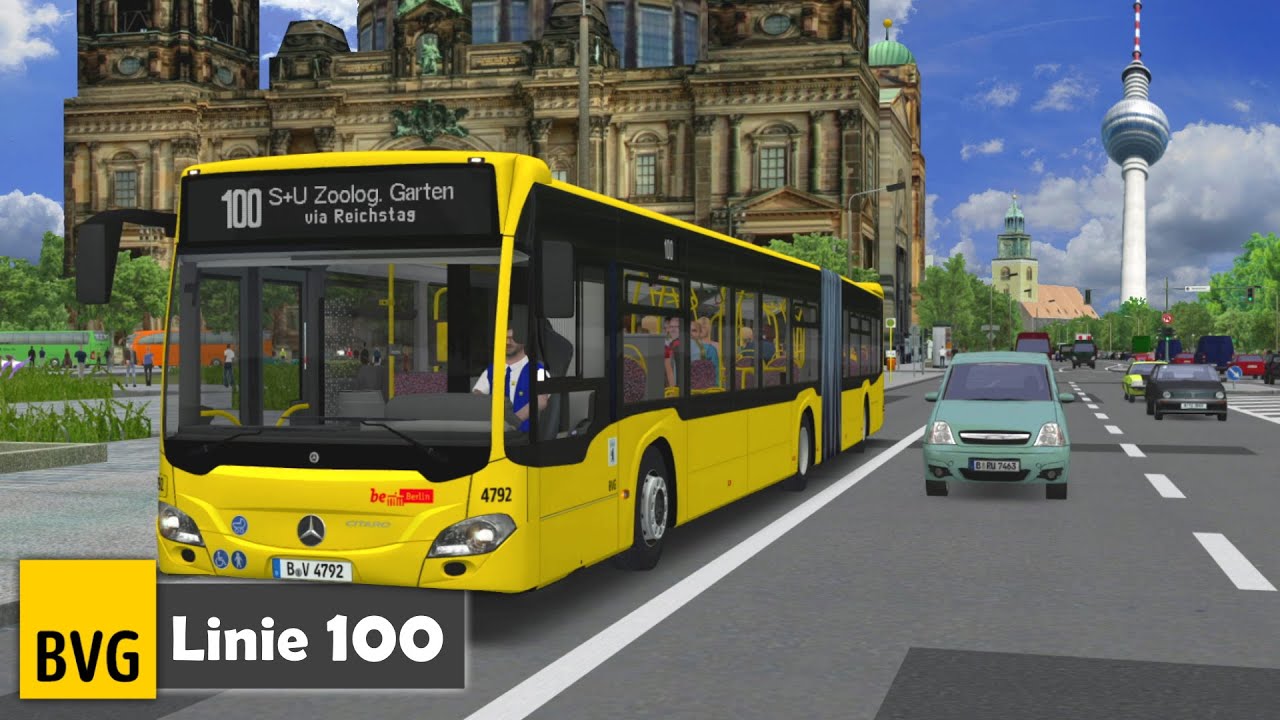 OMSI 2 Preview: Berlins berühmte Linie 100 🚌 Let's Play OMSI 2 | #1179