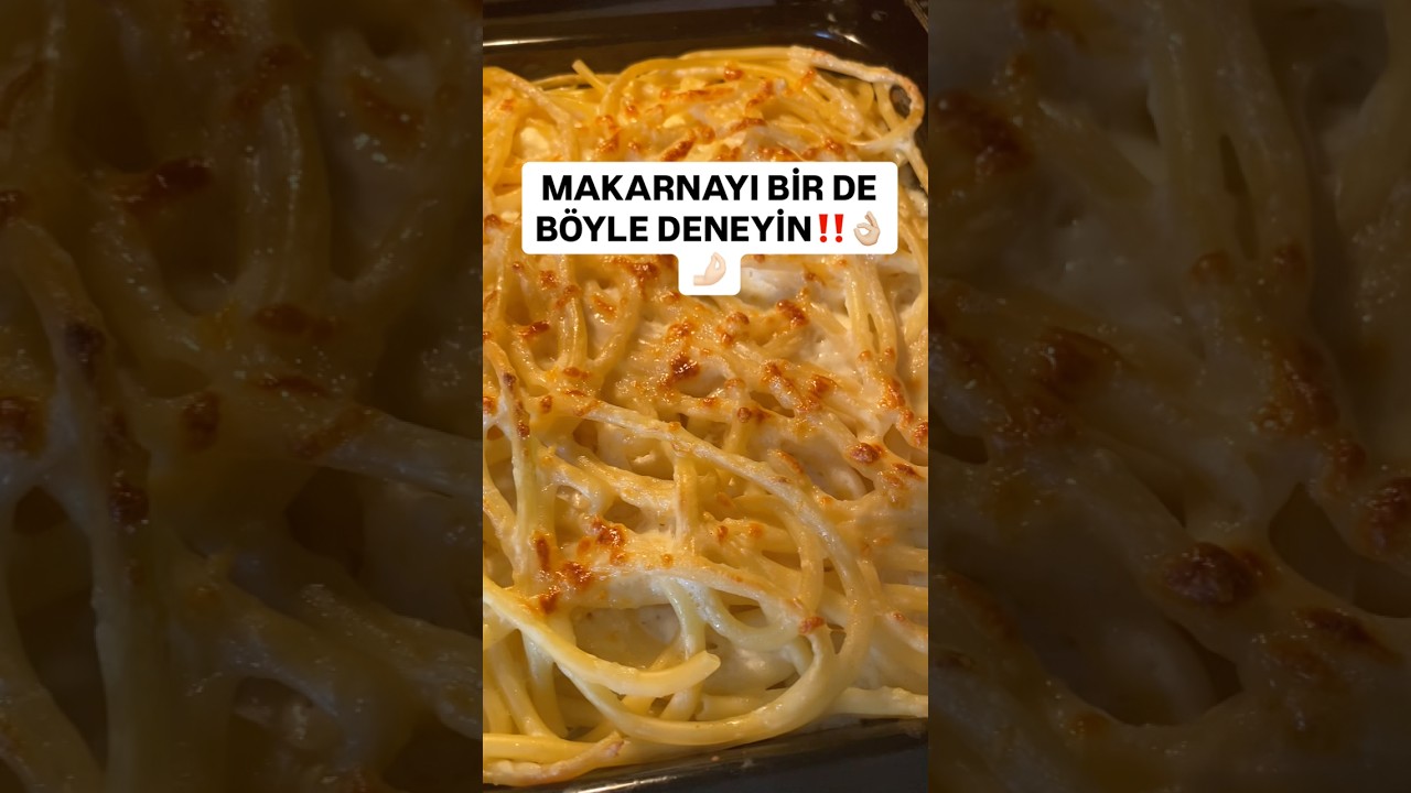 MAKARNANIN EN LEZZETLİ HALİ💯FIRIN MAKARNA TARİFİ/Makarna tarifi/Kolay yemekler/Fırın yemekleri/asmr