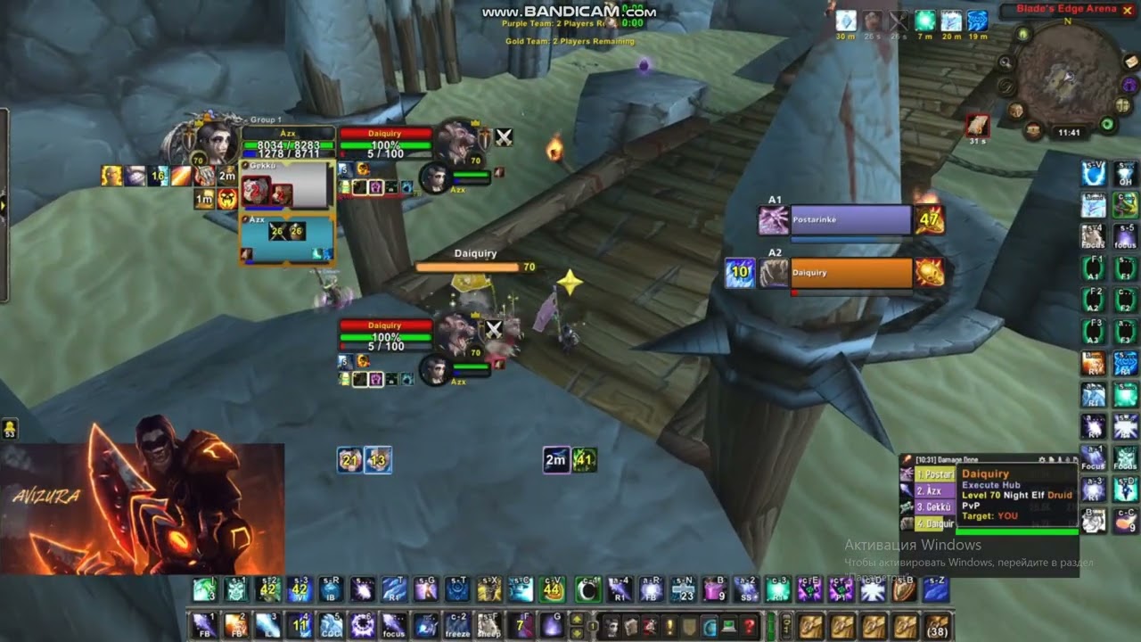 2s БК Маг+Дц Прист vs Рдру+Лок lose Gekku