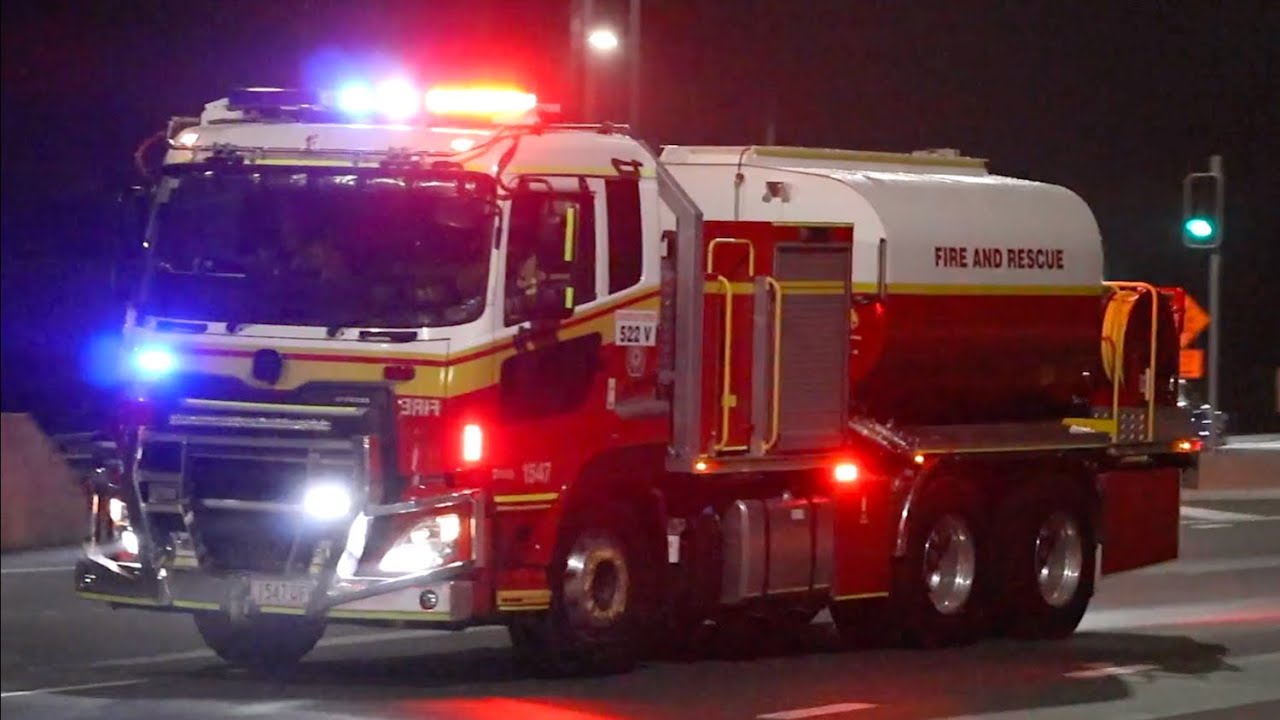 [6TH ALARM] All Emergency Services - Warehouse Fire Response - Burpengary QLD