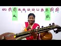 Swarasthanam part 2 how to learn vivathi swarams 16 swara names in 12 swarasthaanams