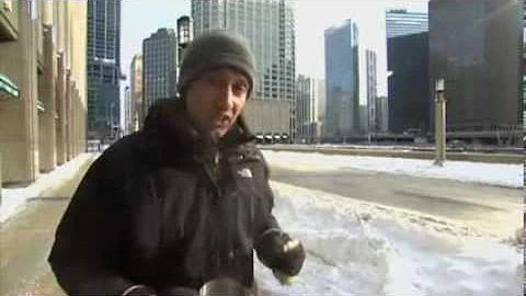 Sky's Dominic Waghorn Makes Instant Snow From Boiling Water
