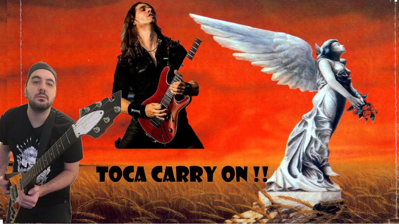 Angra Carry On Guitar Cover Full Song YouTube