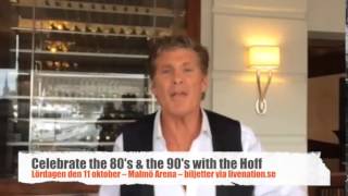Famous DAVID HASSELHOFF | CELEBRATE THE 80’S & 90’S with The Hoff | Net Worth