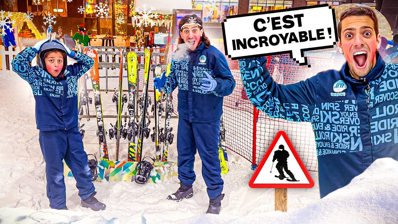 PREMIERE FOIS AU SKI EN FAMILLE 🥶 ! ( C'est catastrophique )