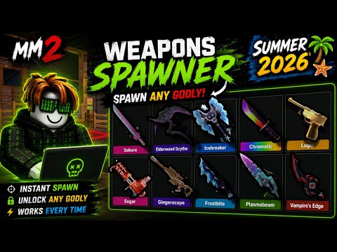 😱🔥 Godly Spawner Script Mm2 | Working Summer 2026 | Tradeable and FE 😈