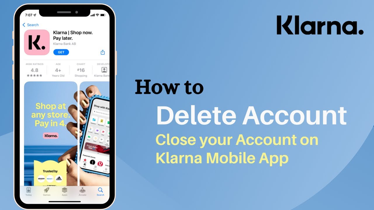 How To Delete Klarna Account | Close Account - Klarna App