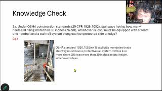 Daily Quiz ep292 Ladder and Stair Safety  July 23 2026 BCSP