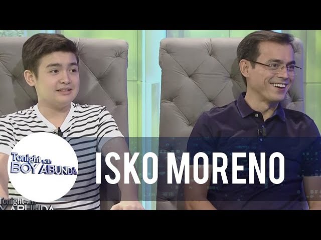 Joaquin Domagoso reacts to old pictures of his father, Isko Moreno. and... 