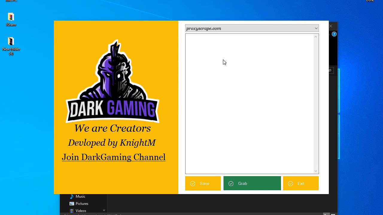ProxyGrabber By "KnightM"