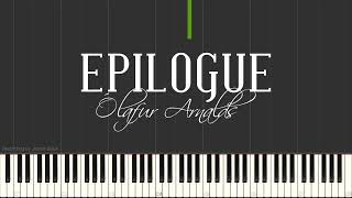 Epilogue (from Nomadland) - Ólafur Arnalds (Piano Tutorial)