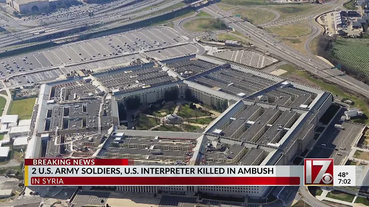 2 US Army soldiers among 3 killed in Syria ambush