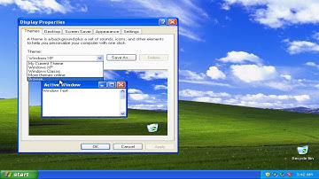 How to change your Windows XP theme to Classic Theme