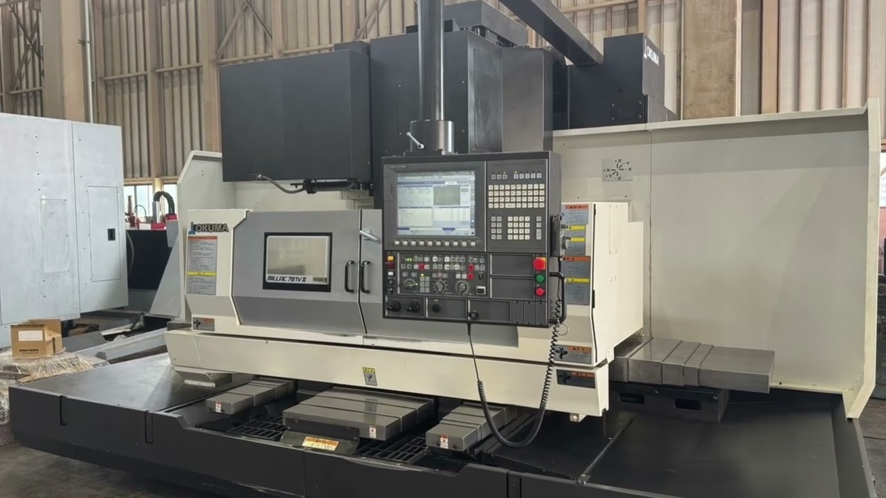 OKUMA CNC Vertical Machine Center , MILLAC-761V-50 (2017) For Sale