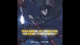 Levi knocked out the Beast Titan | "AOT EDIT" | "LEVI EDIT" | LUZ ROJA (VIP Mix - Ultra Slowed)