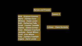 Barney Season 8 With The Cast Of Season 7 With Jackson