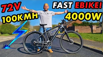 How to Turn ANY Bike Into a 72V 4000w MONSTER!!!