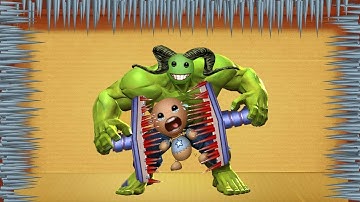Hulk - Crazy Machine Weapons vs The Buddy| Kick The Buddy 2020