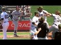 WSH SF Benches Clear Between Nationals Giants