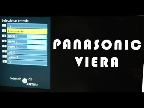 Probando las conexiones de un Panasonic Viera