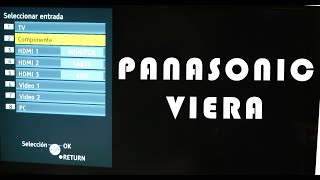 Probando las conexiones de un Panasonic Viera