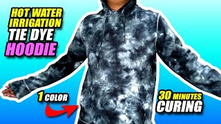 Ukay Tie Dye Hoodie HWI Hot Water Irrigation (30 mins Curing) #taliatkulay