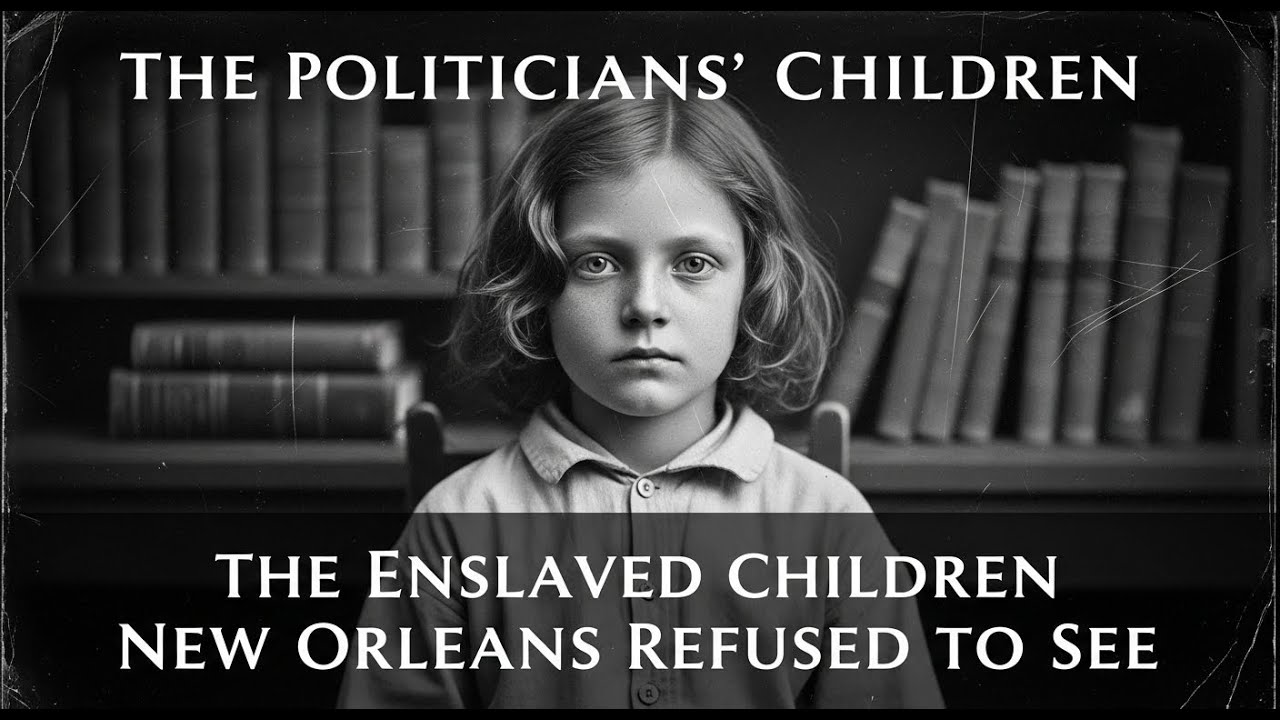 When Enslaved Children Looked Like Politicians-The Story New Orleans Tried to Bury
