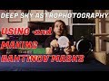 Deep Sky Astrophotography - Using and Making Bahtinov Masks